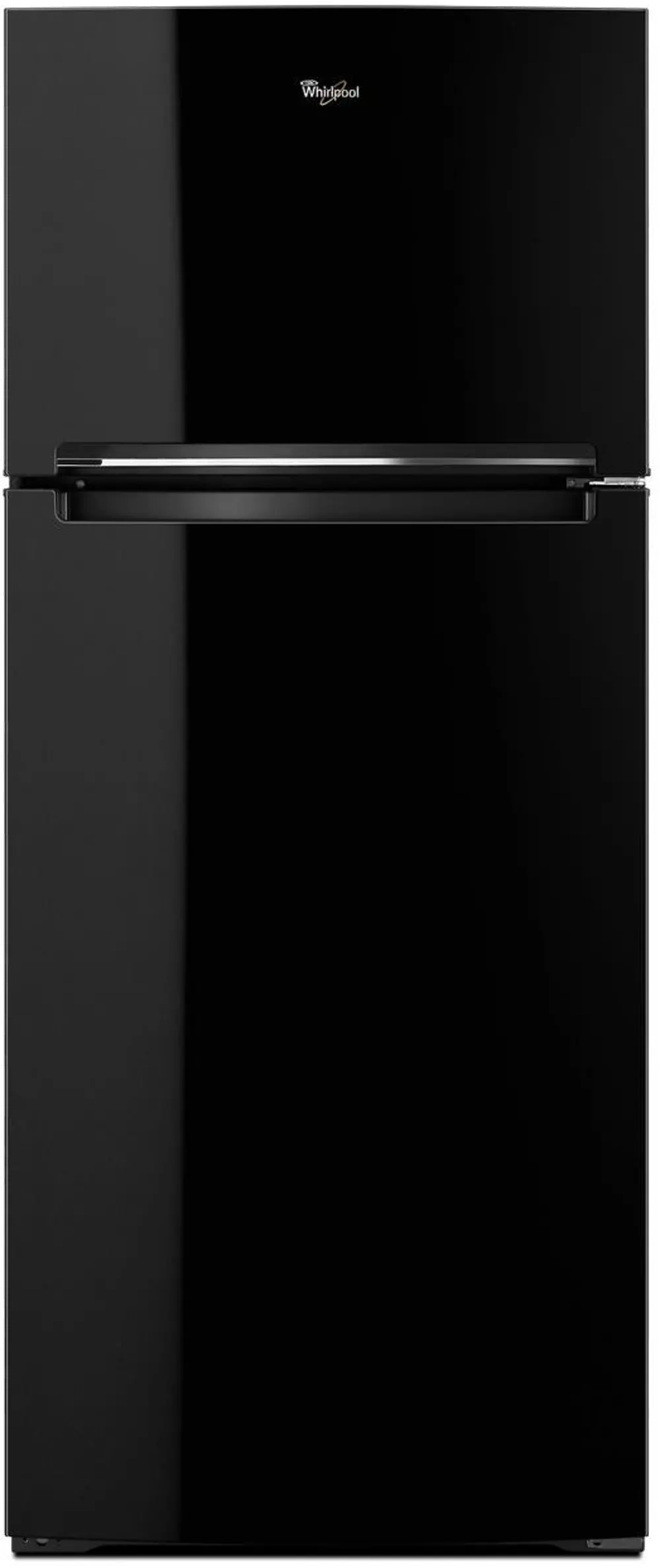 WRT518SZFB Whirlpool 18 cu ft Top Freezer Refrigerator - 28 W Black-1