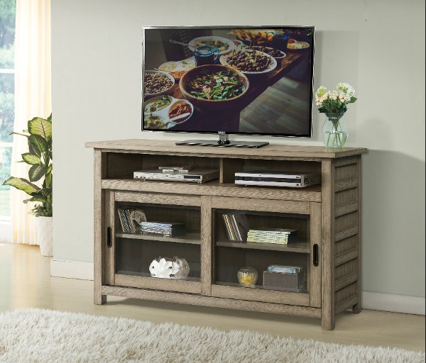Tv Stands Riverside Furniture Rc Willey Clearance 54 Inch Modern Cream Acaci Tv Stand