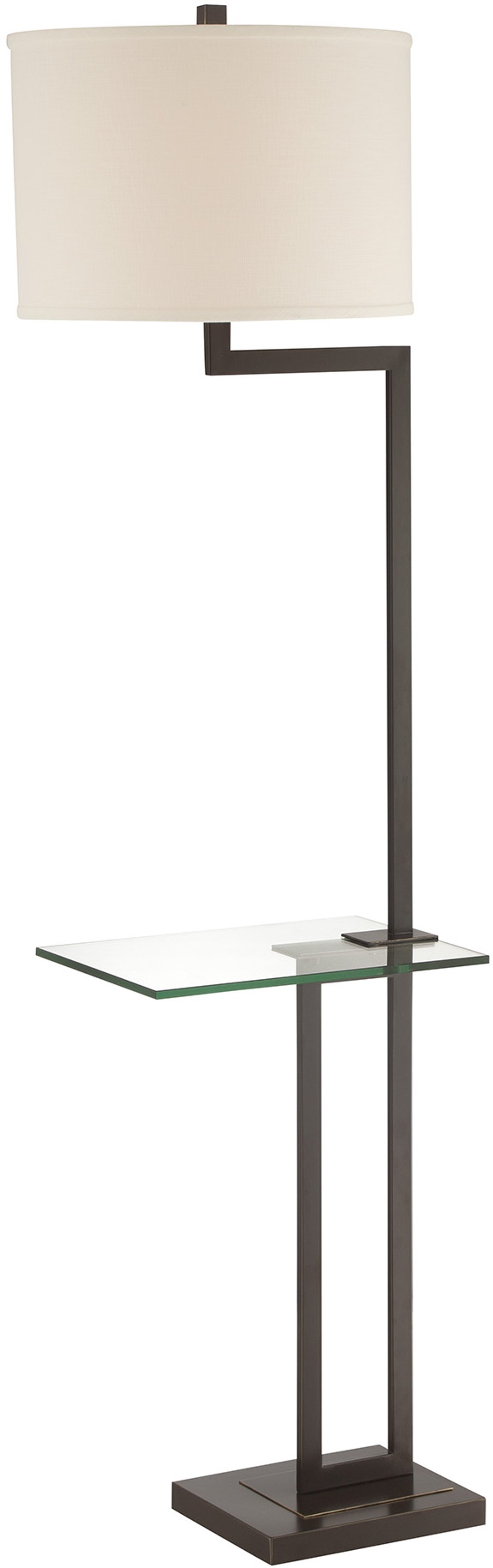 Rudko Floor Table Lamp with Glass Tray Table