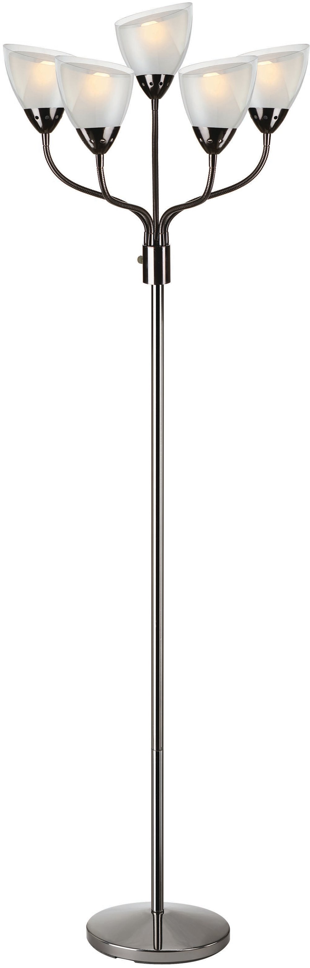 110656717 Elitia Sleek 5-Lite Floor Lamp sku 110656717