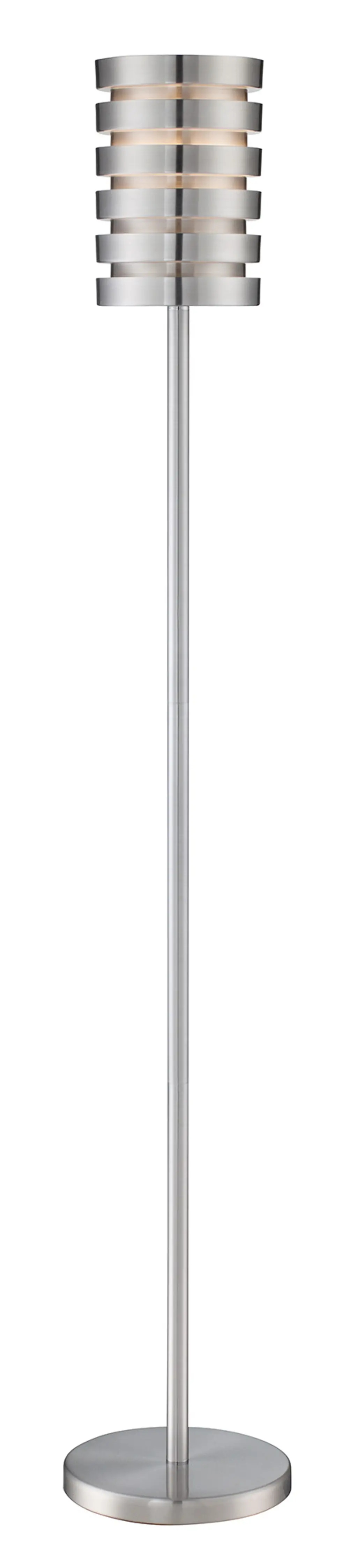 Aluminum Slat Floor Lamp - Tendrill II-1