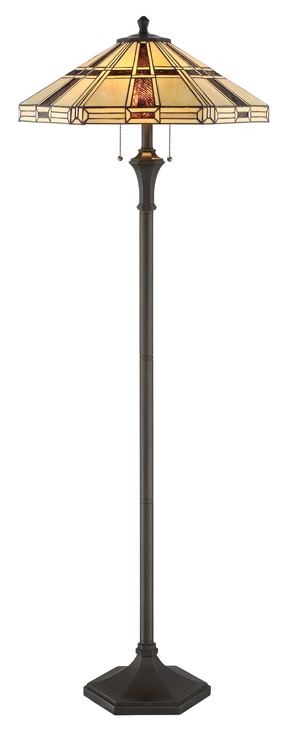 Tiffany-Style Floor Lamp - Mircea-1
