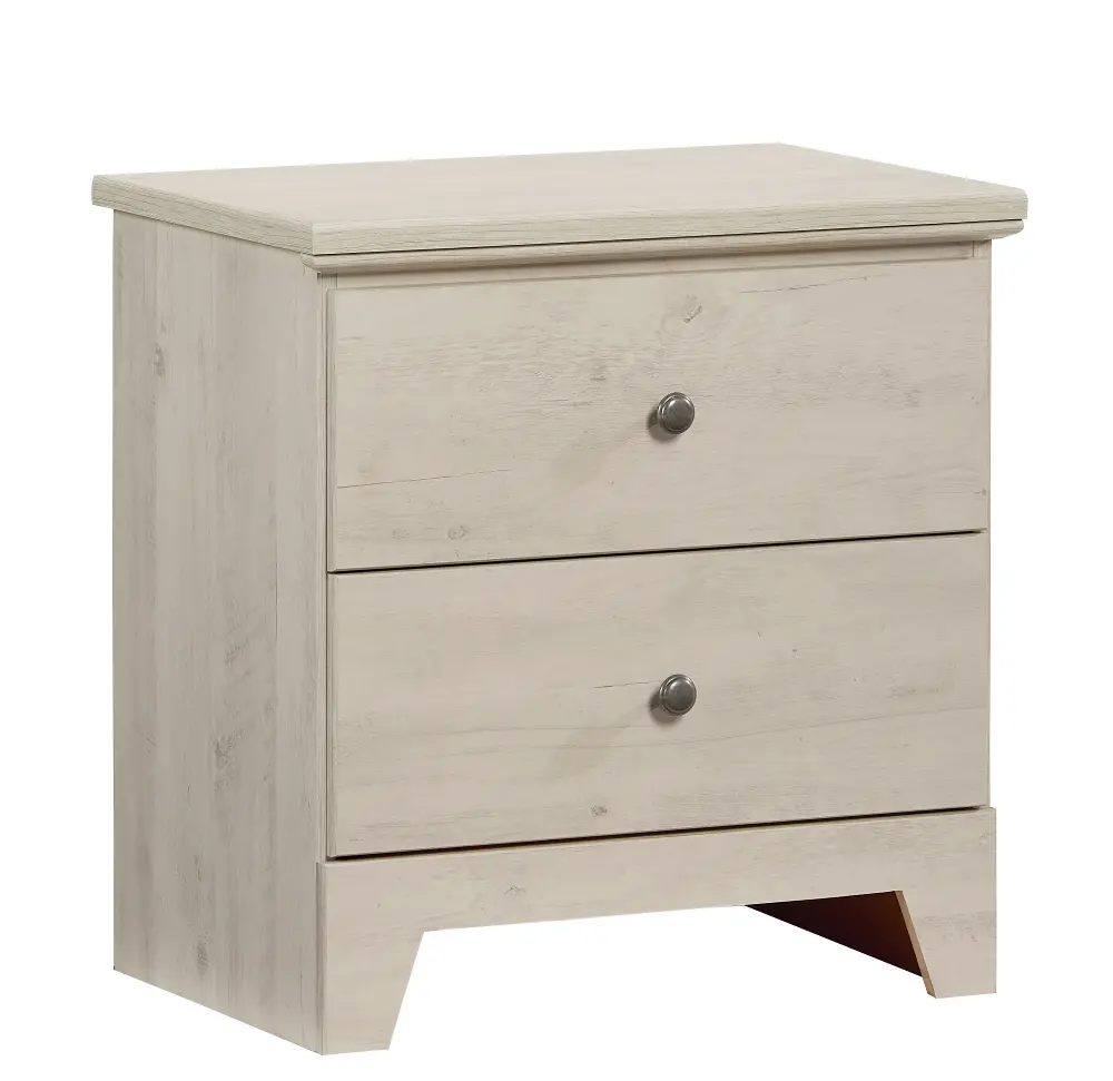 White Casual Classic Nightstand - Outland-1