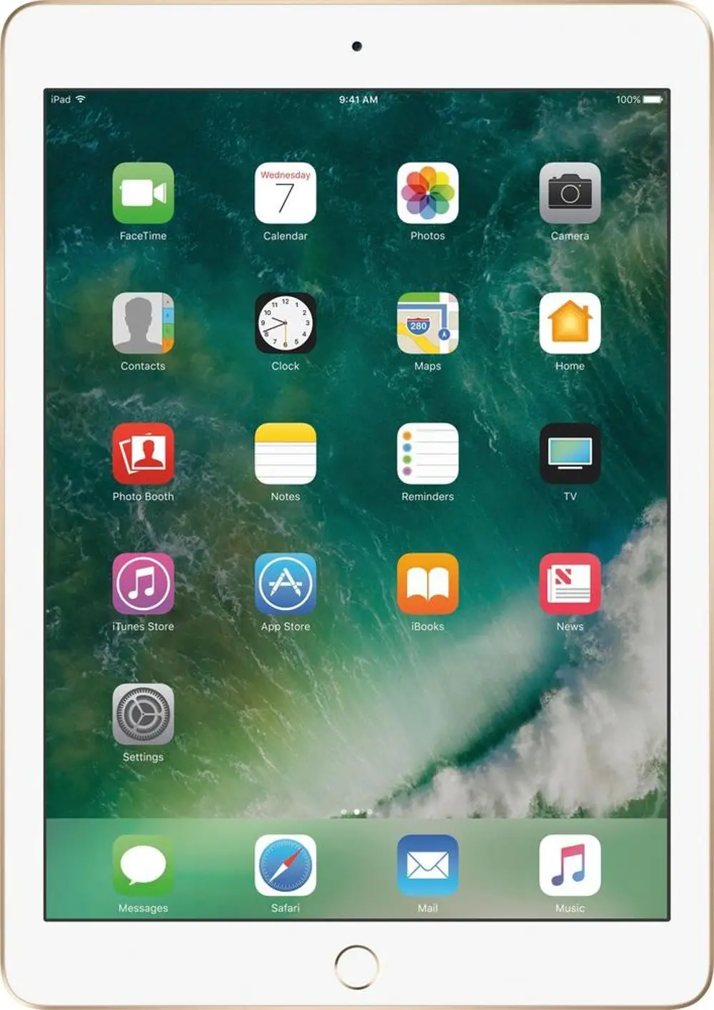 Apple iPad 9.7 Inch - 32GB WiFi - Gold-1