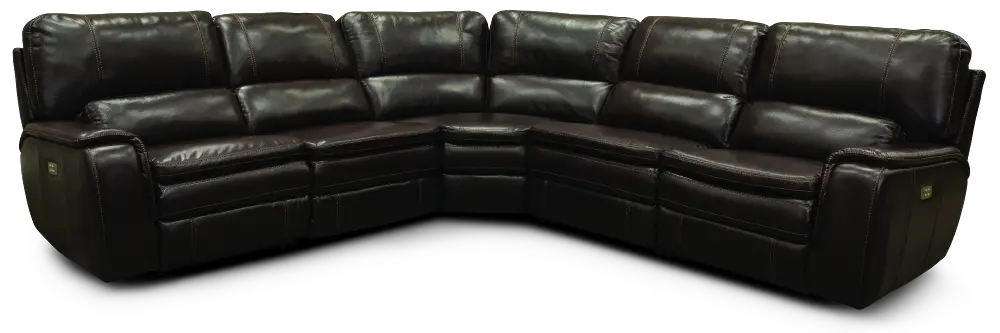 Casey Brown 5 Piece Power Reclining Sectional-1