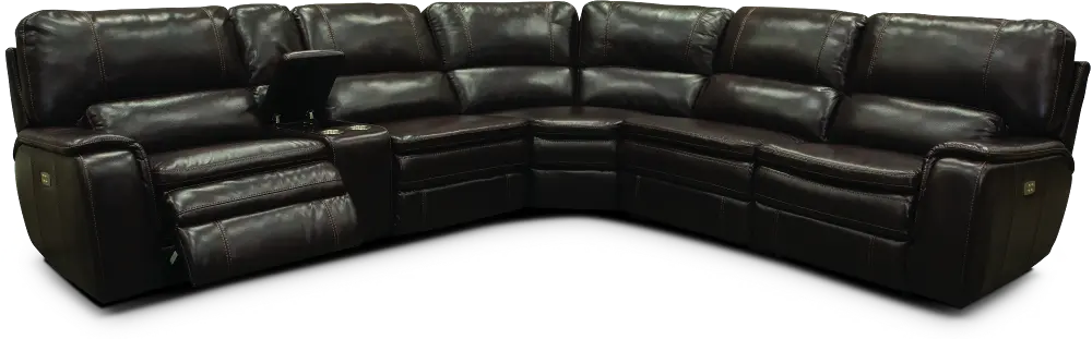 Casey Brown 6 Piece Power Reclining Sectional-1