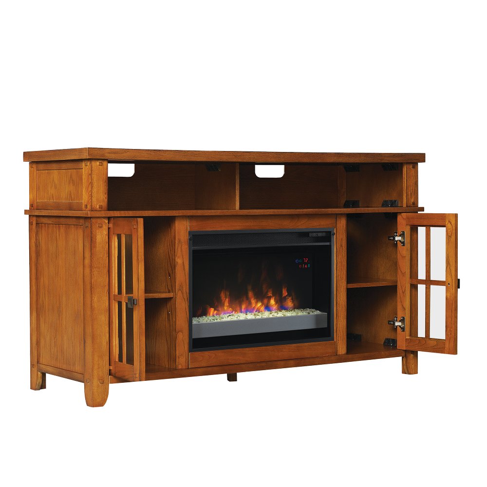 Oak Tv Stand With Fireplace 60 Inch Dakota Rc Willey Furniture Oak Tv Stand With Fireplace 60 Inch Dakota Rc Willey Furniture