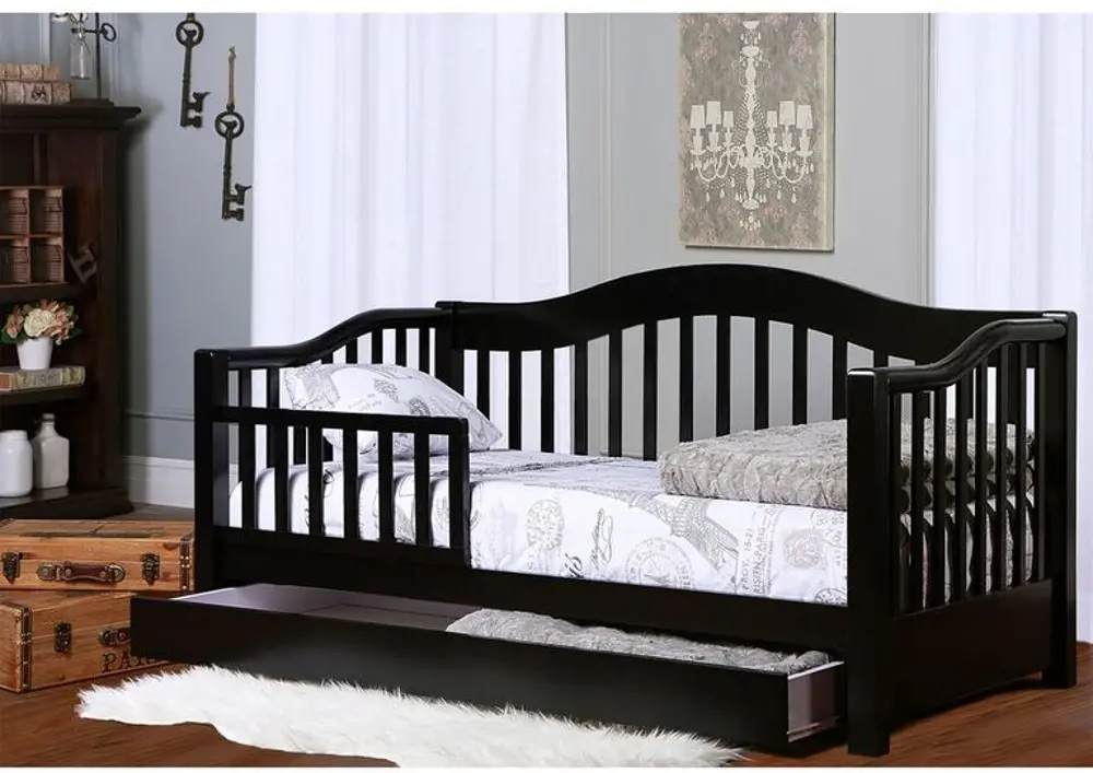 Black Toddler Day Bed -1