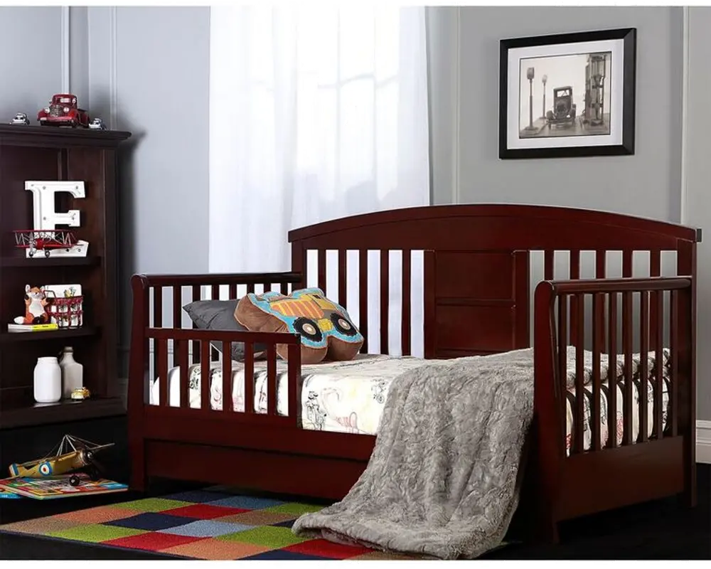 Espresso Delux Toddler Day Bed-1