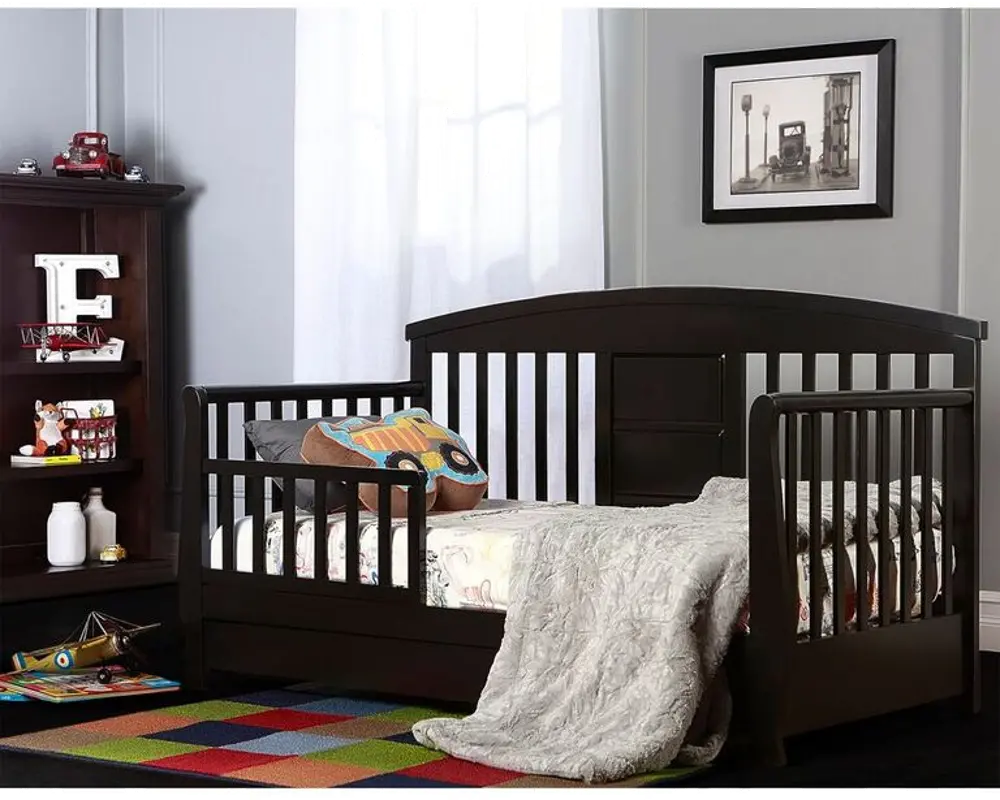 Black Delux Toddler Day Bed-1