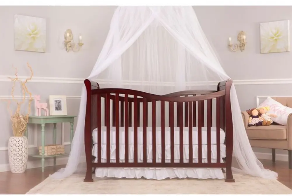 Cherry 7-in-1 Convertible Life Style Crib - Violet-1