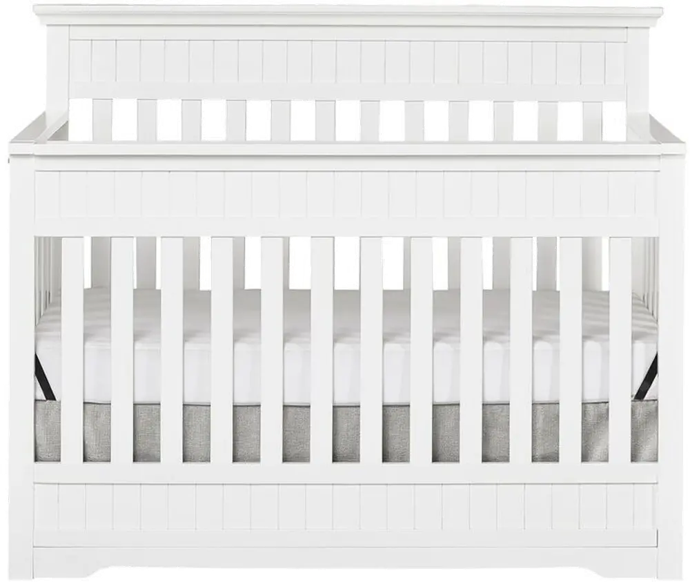 White 5-in-1 Convertible Crib - Chesapeake-1
