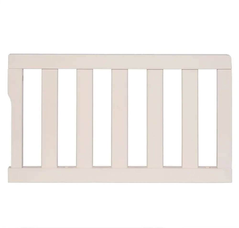 French White Toddler Guardrail - Dream On Me-1