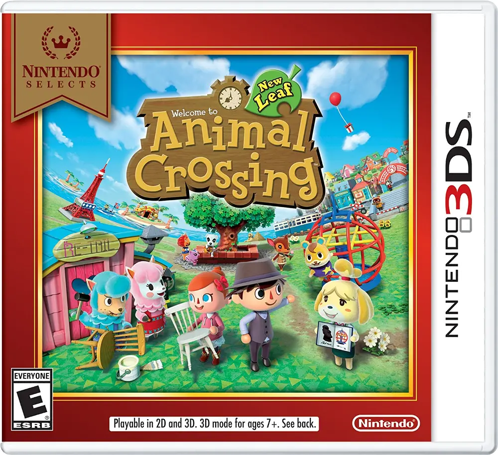 3DS/ANIMAL-CROSSING Nintendo Selects: Animal Crossing: New Leaf - Nintendo 3DS-1