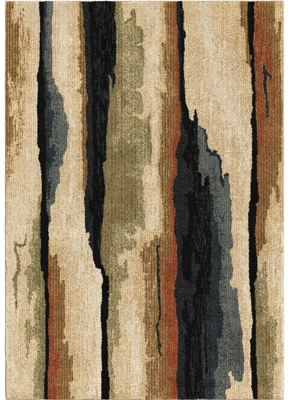 4413/5X8/NEXTGEN Next-Generation 5 x 8 Rock Cliff Multi-Colored Area Rug-1