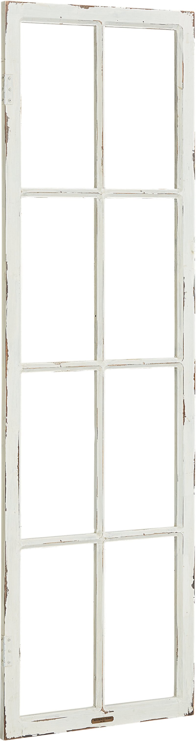 Magnolia Home Furniture Distressed White Wood Window Frame | RC Willey ...