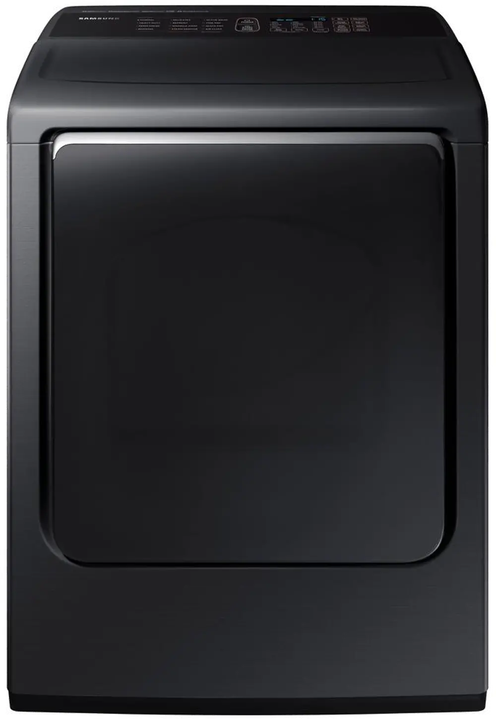 DVG54M8750V Samsung Gas Dryer with Steam - 7.4 cu. ft. Black Stainless Steel-1