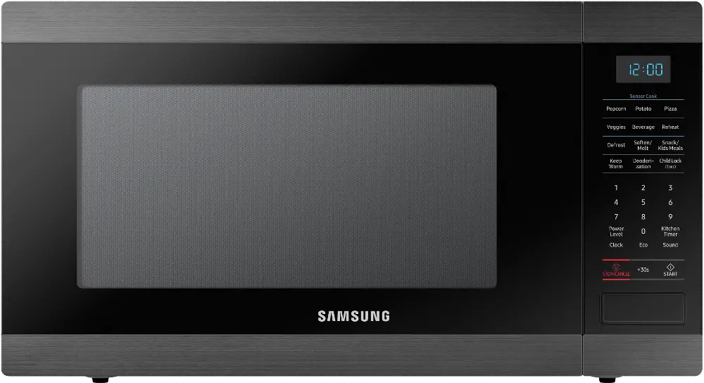 MS19M8020TG Samsung Countertop Microwave - 1.9 cu. ft., Black Stainless Steel-1
