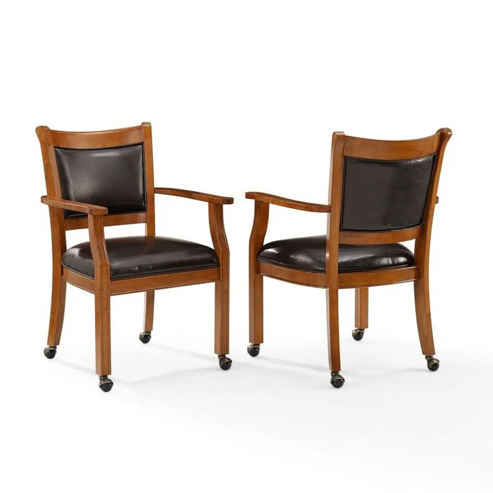 CF510318-DC Set of 2 Game Chairs with Casters - Reynolds-1