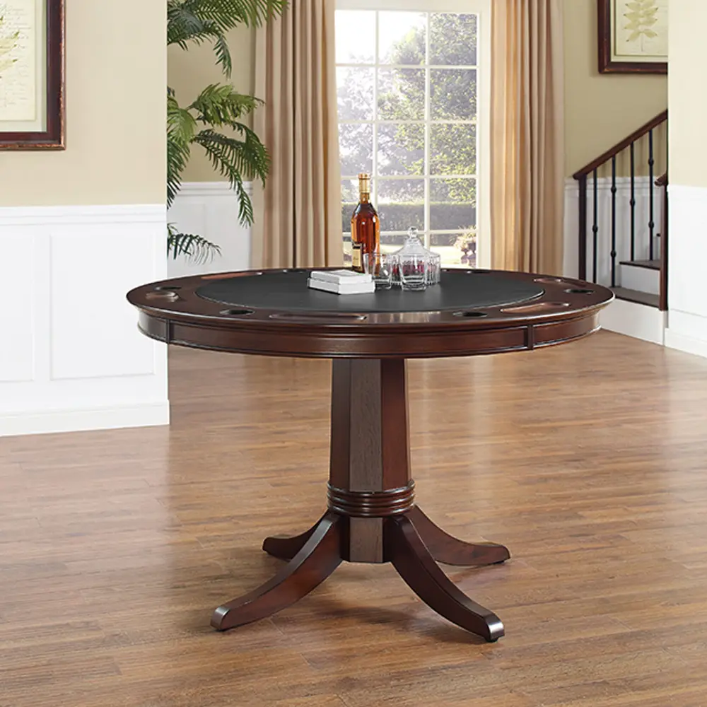 KF14003-RM Game Table with Pedestal Base - Reynolds-1
