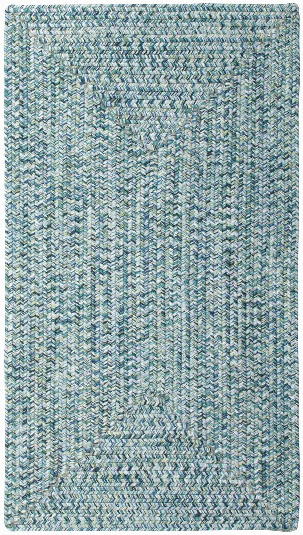 0110QS05000800400 5 x 8 Medium Ocean Blue Braided Indoor-Outdoor Rug - Sea Glass-1