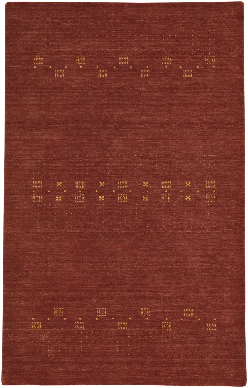 3495RS08001000800 8 x 10 Large Adobe Red Area Rug - Simply Gabbeh-1