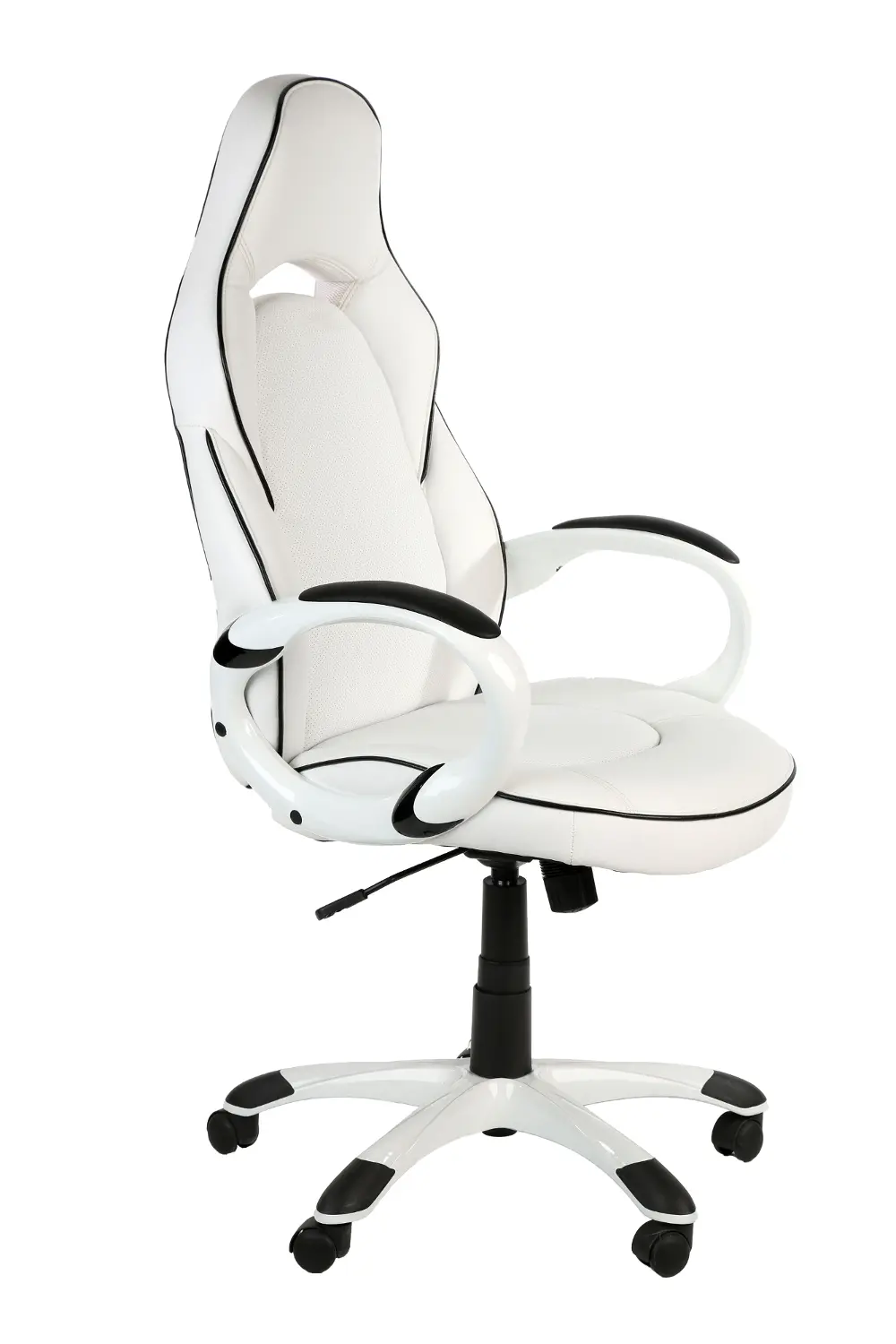 ZL205-01LDU White Executive Chair-1