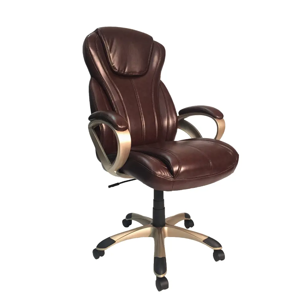 ZL7520ECU Oversized Brown Executive Chair-1