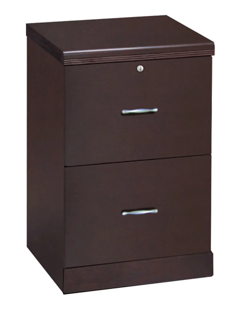ZL8880-22VFU Espresso Brown 2 Drawer File Cabinet-1