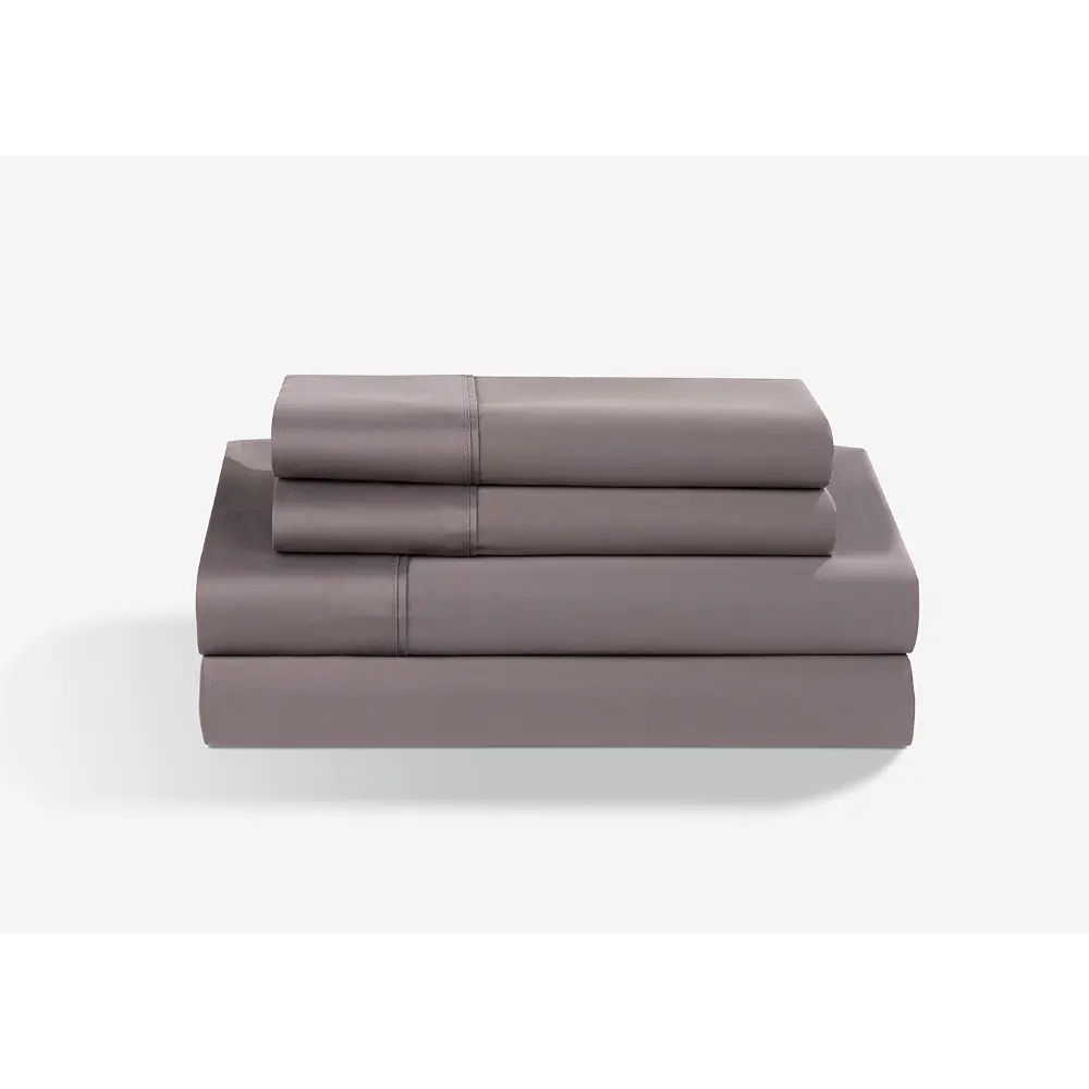 BGS21ASFQ Bedgear Gray Hyper Cotton Queen Bed Sheets-1