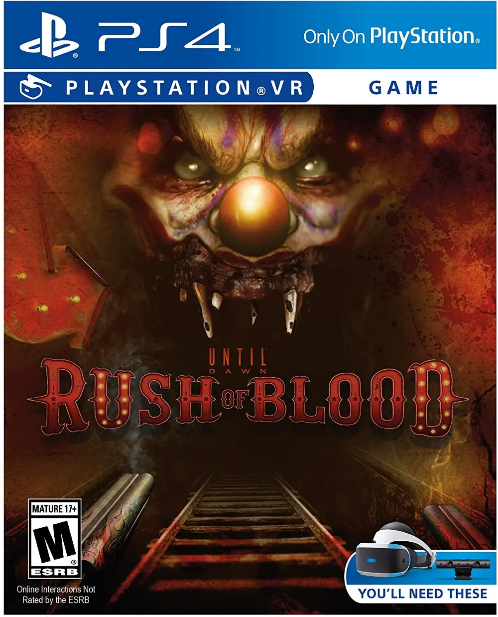 PVR/UNTIL_DAWN:R_O_B Until Dawn: Rush of Blood VR - PS4-1