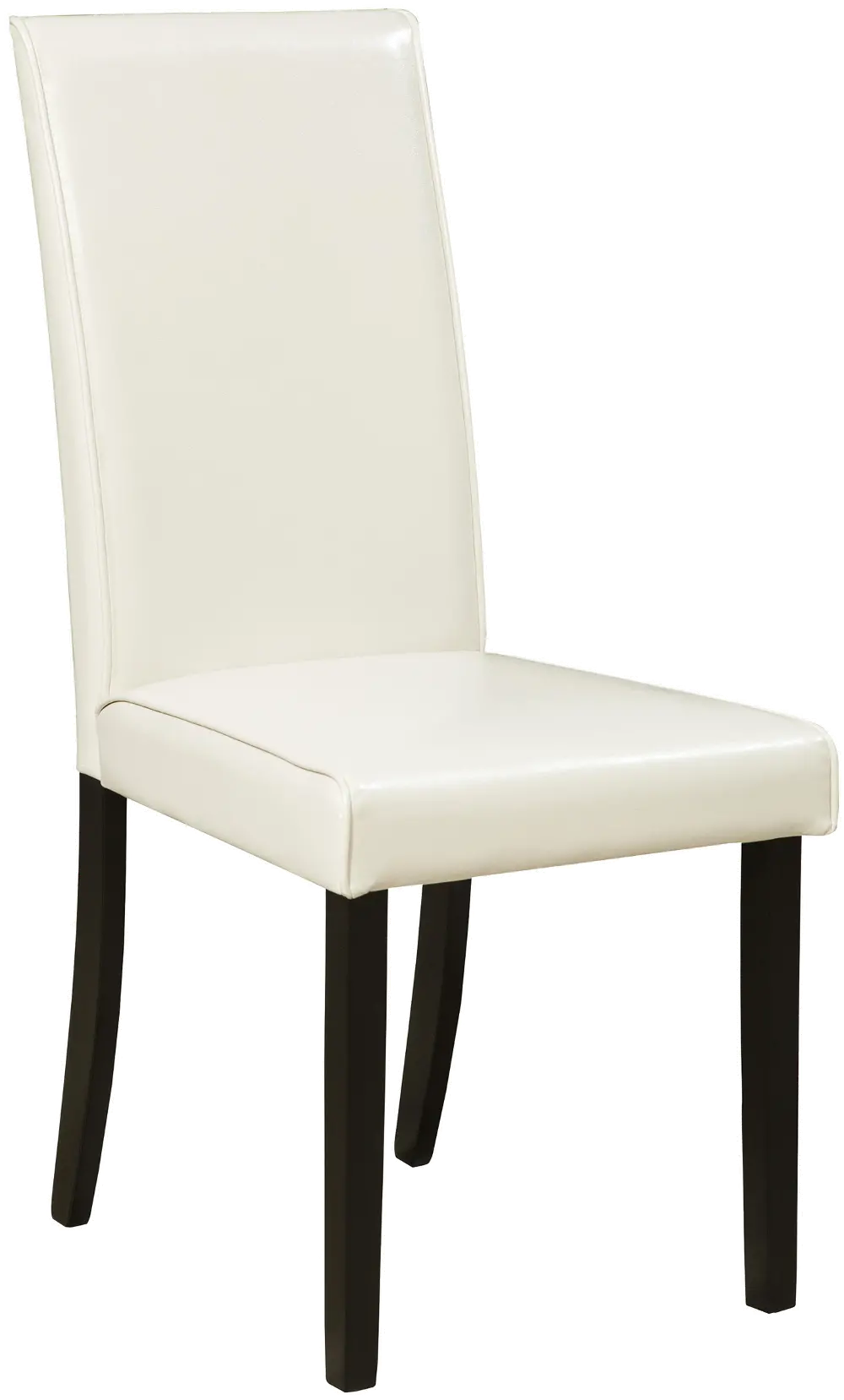 Ivory Upholstered Side Chairs (Set of 2) - Kimote-1