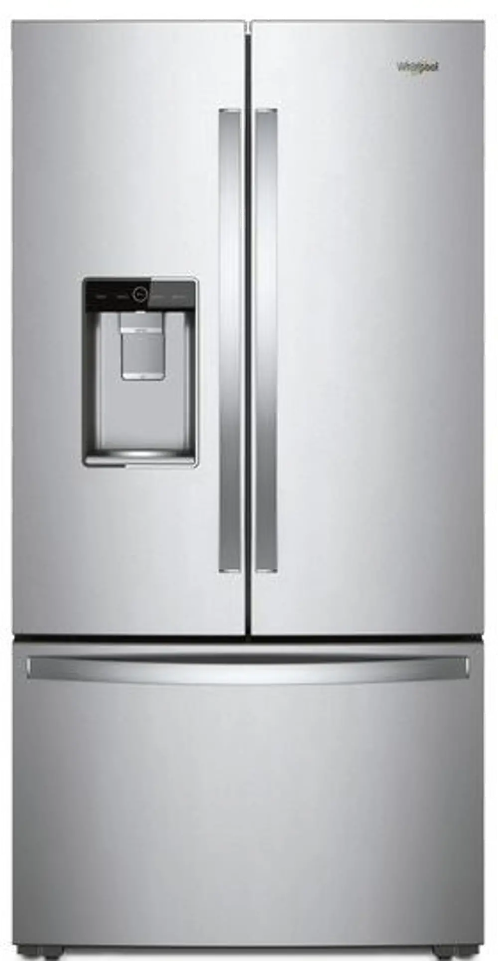 WRF954CIHM Whirlpool French Door Refrigerator - 36 Inch Counter Depth - Stainless Steel-1