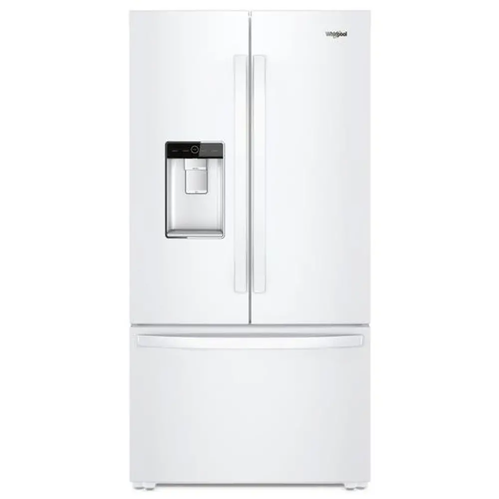 WRF954CIHW Whirlpool French Door Refrigerator - 36 Inch White-1