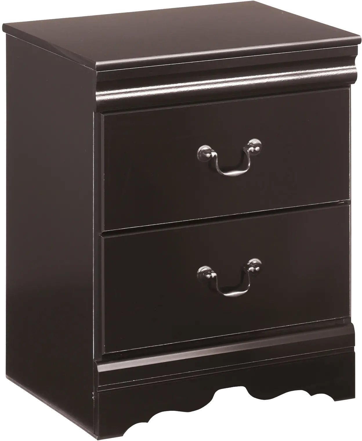 Huey Vineyard Black Nightstand