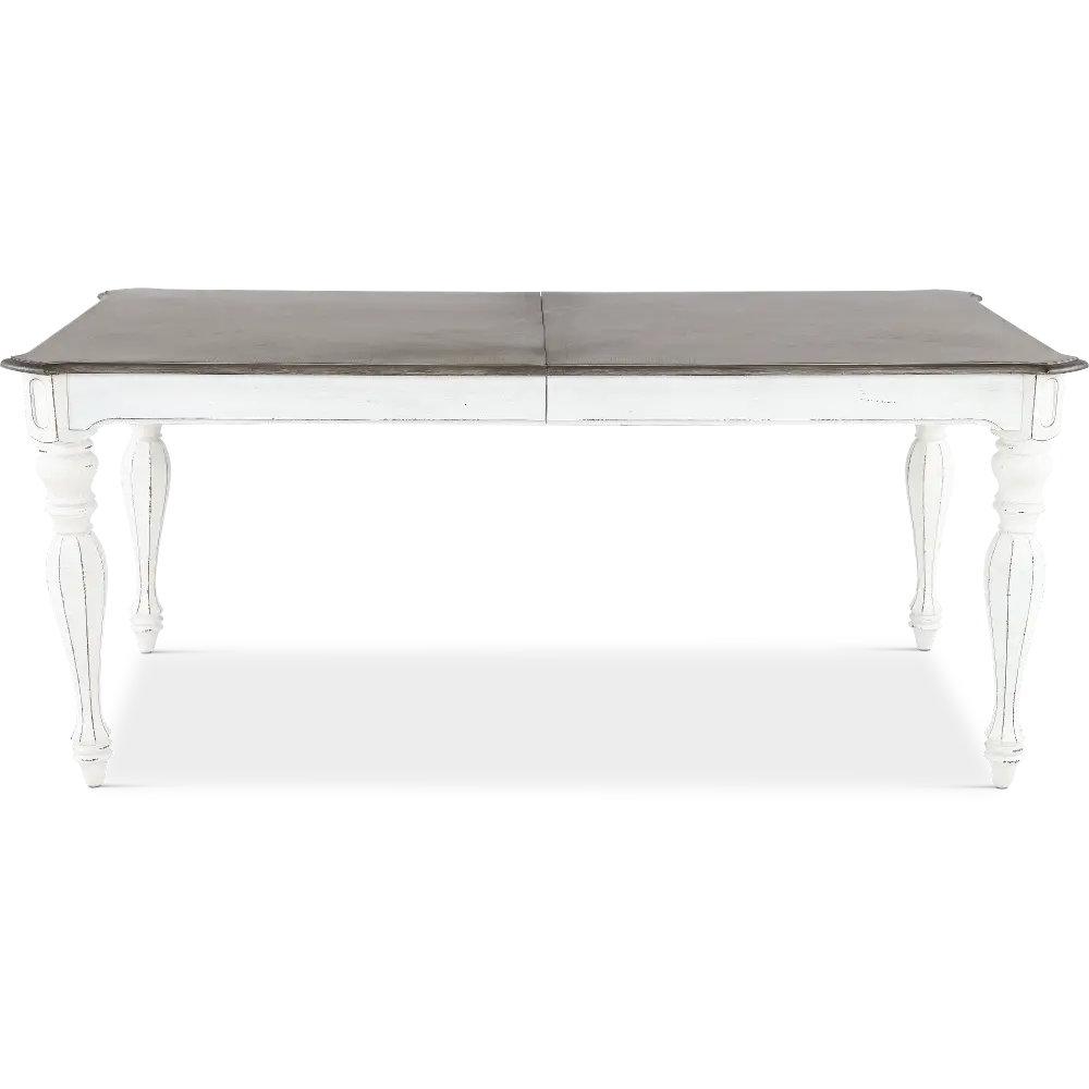 Magnolia Manor Antique White Dining Table-1