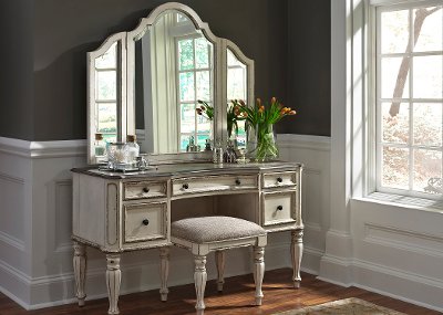 Classic Contemporary Gray Vanity Set 5th Avenue Rc Willey