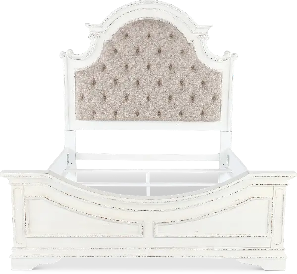 Magnolia Manor Antique White, Antique King Size Bed Frame
