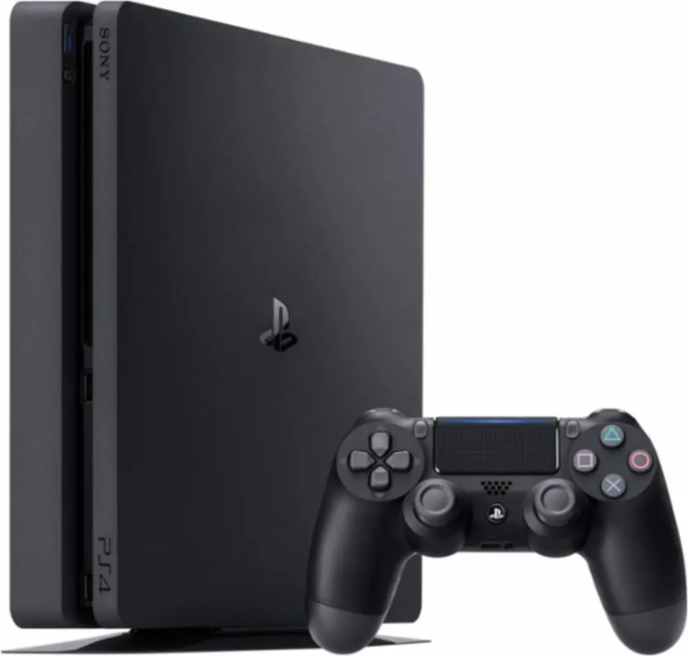 PS4 SCE 302189 PlayStation 4 Slim 1TB Black Console-1