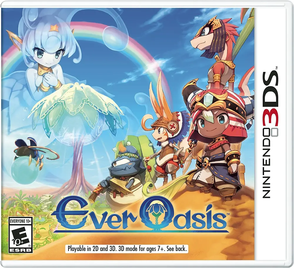 3DS CTR P BAGE Ever Oasis - Nintendo 3DS-1