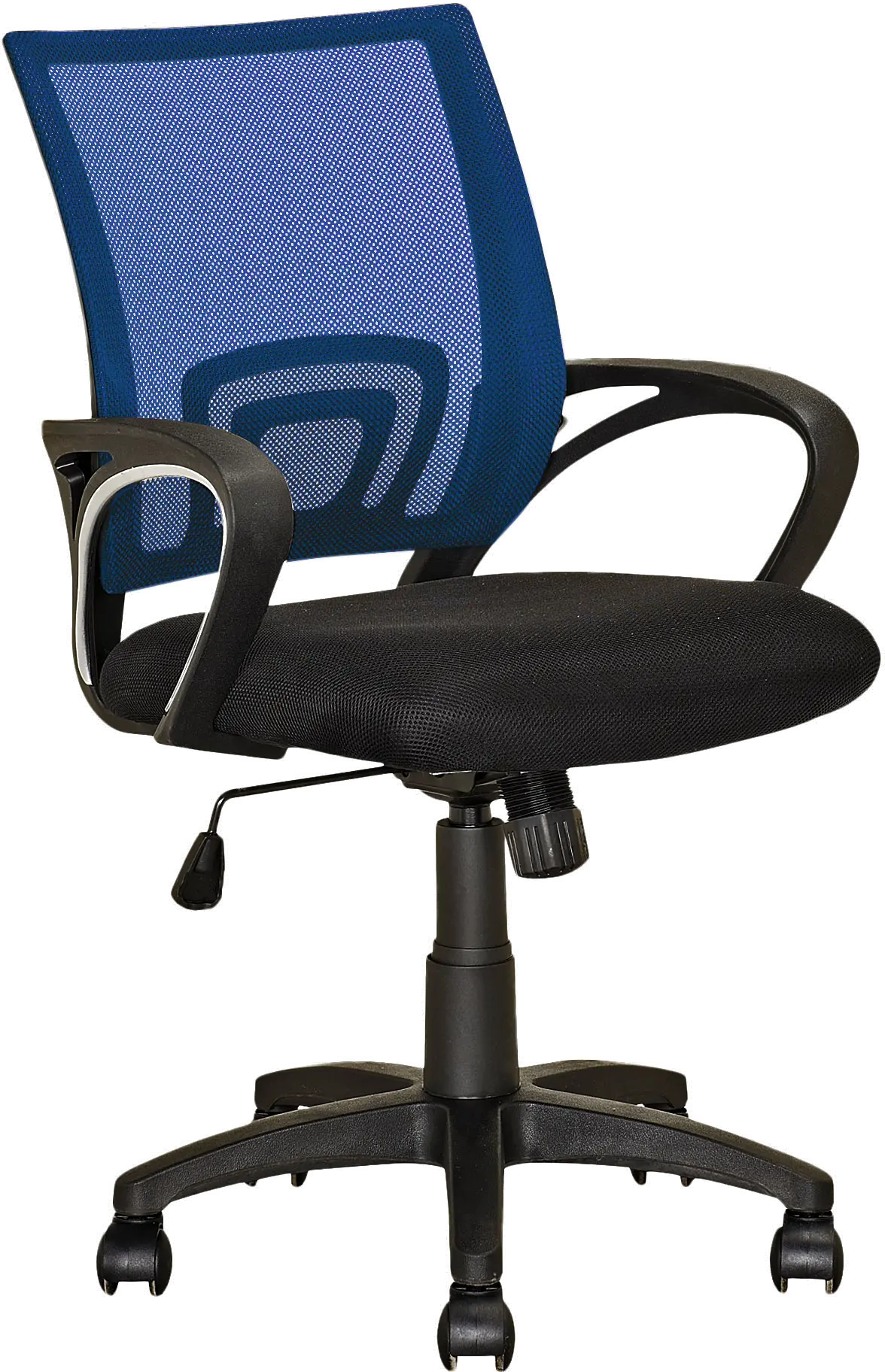 Workspace Navy Blue and Black Mesh Office Chair