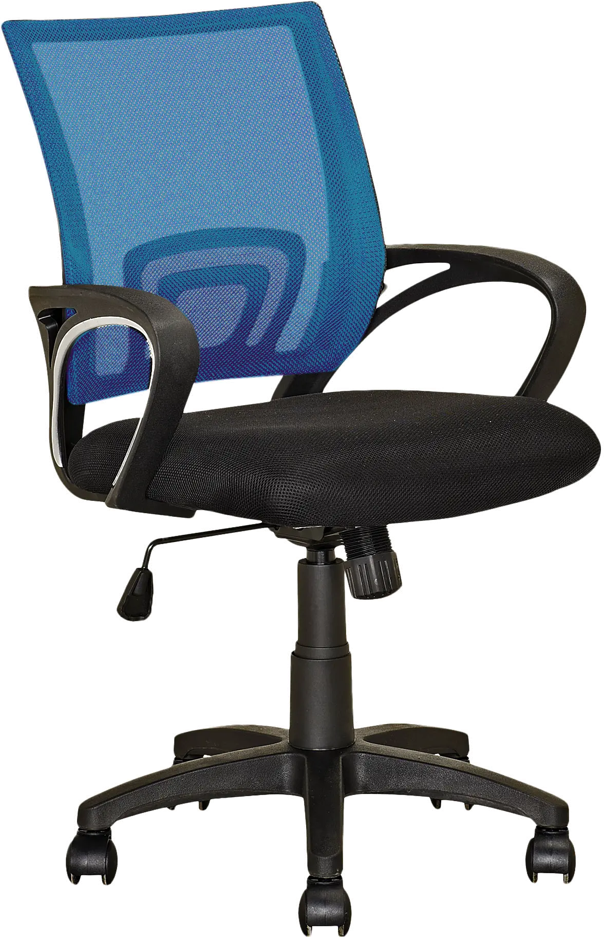 LOF-324-O Workspace Blue and Black Mesh Office Chair sku LOF-324-O