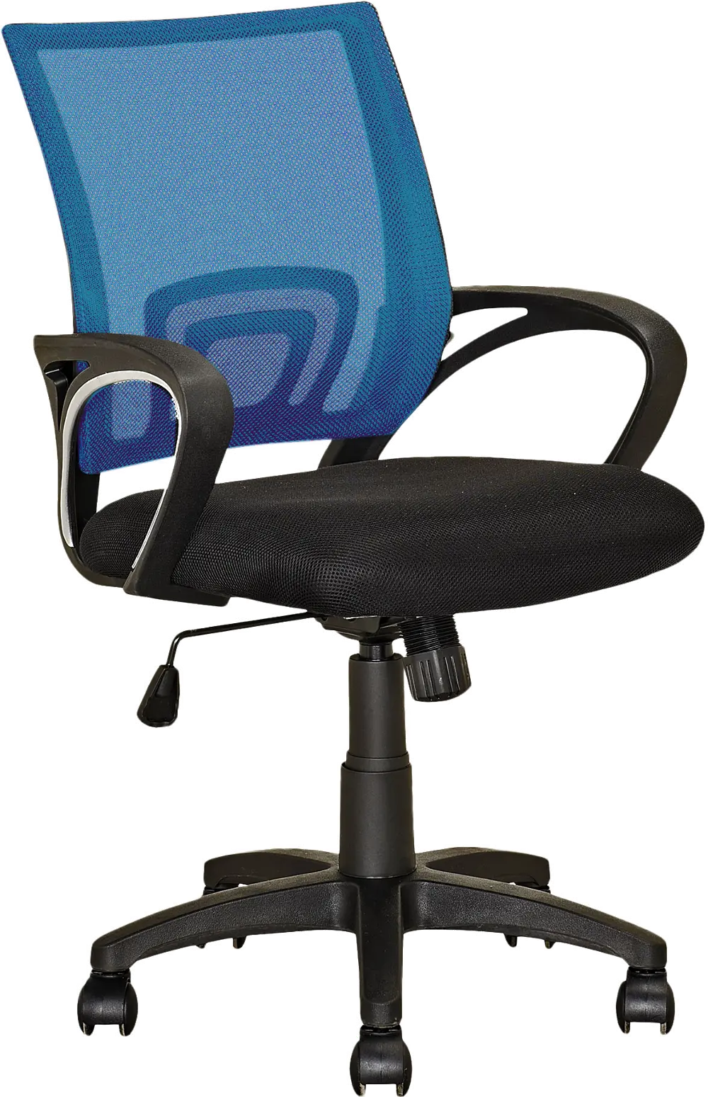 Workspace Blue and Black Mesh Office Chair-1