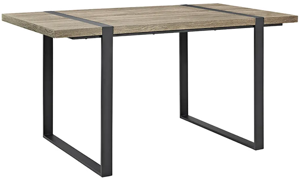 TW60UBTAG Contemporary Gray Dining Table - Urban Blend-1