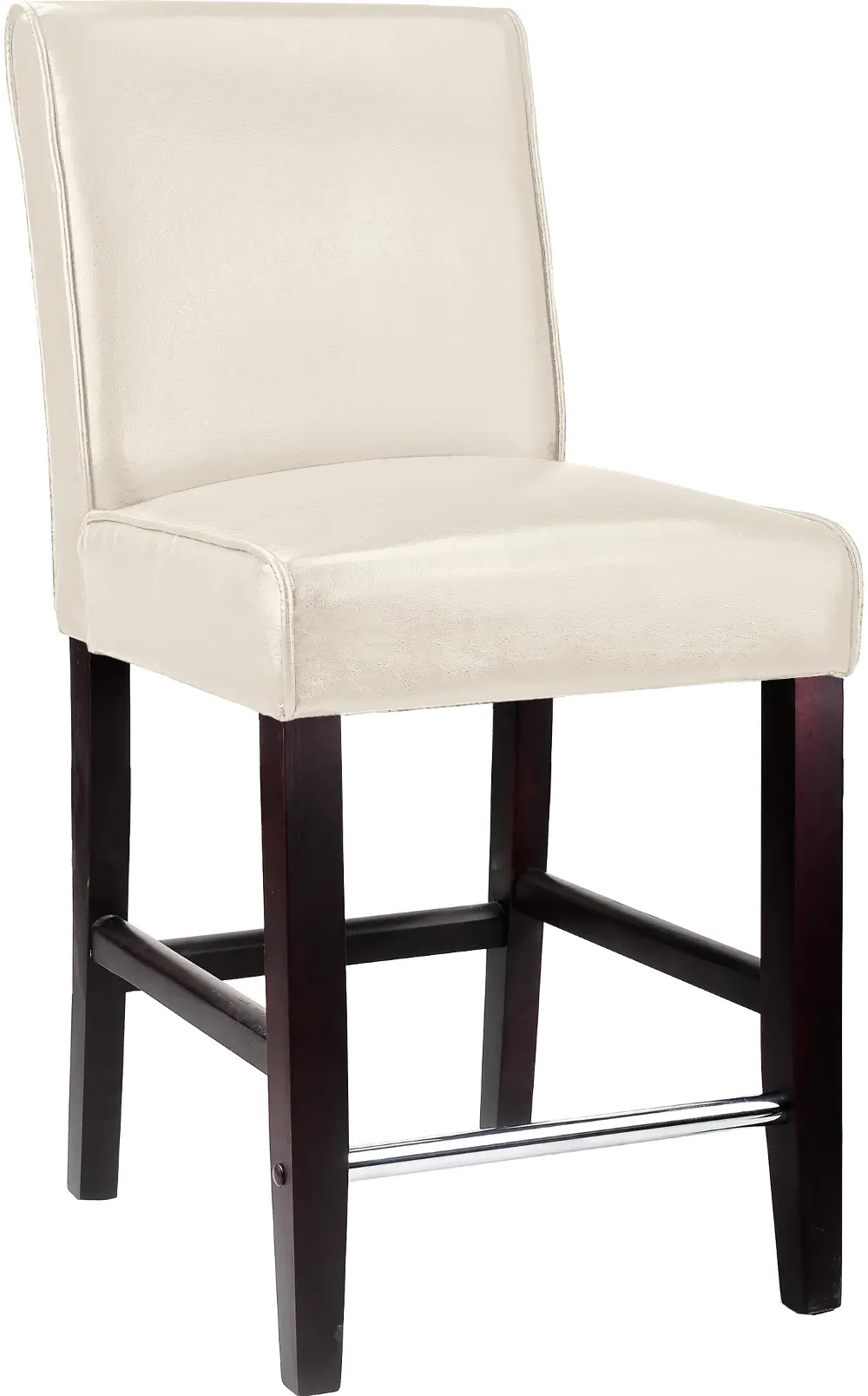 Antonio White Counter Height Stool-1