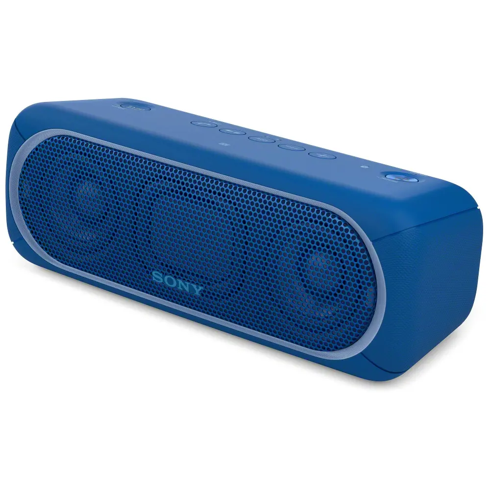 SRSXB30,BLUE Blue Sony SRS-XB30 Portable Speaker with Lights-1