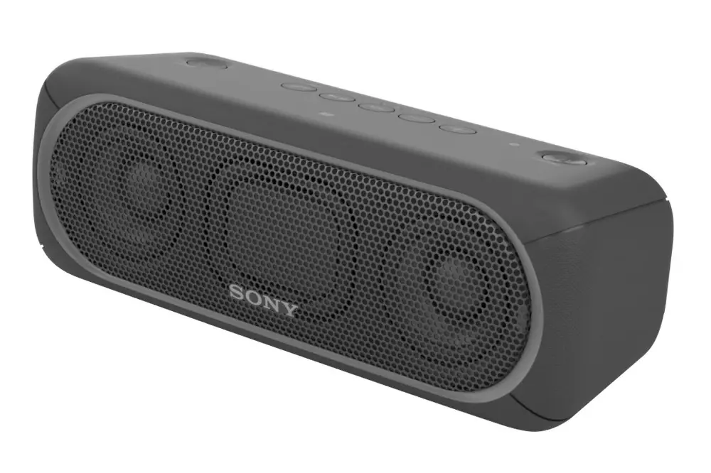 SRSXB40,BLACK Black Sony SRS-XB40 Portable Speaker with Lights-1