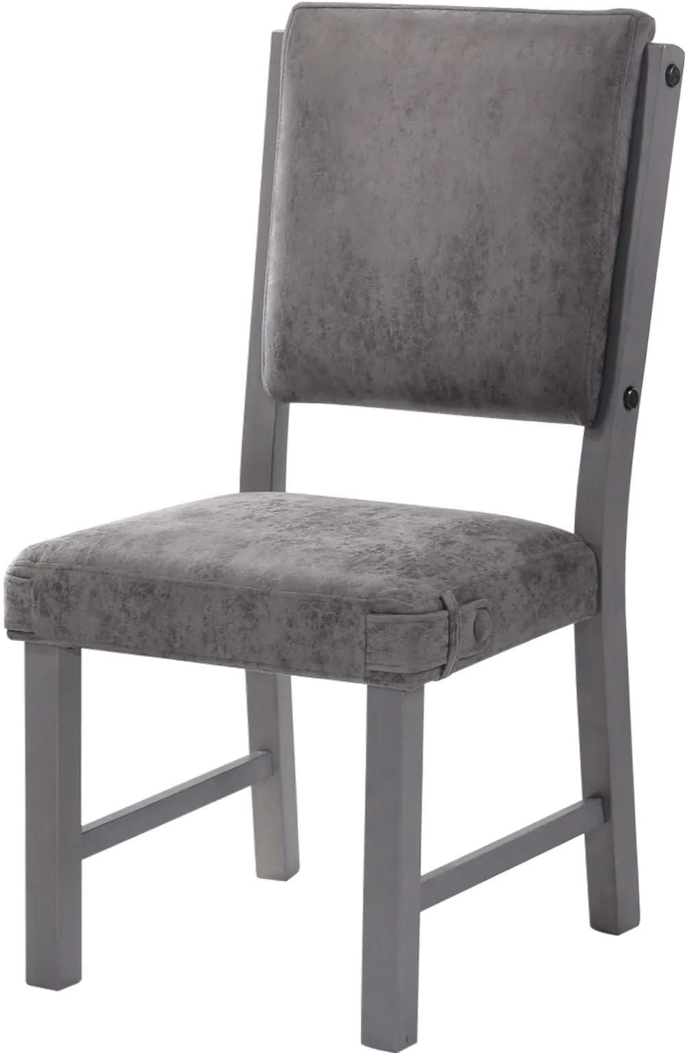 HM4290-18VG/SIDECHR Gray Upholstered Dining Chair - Factory-1