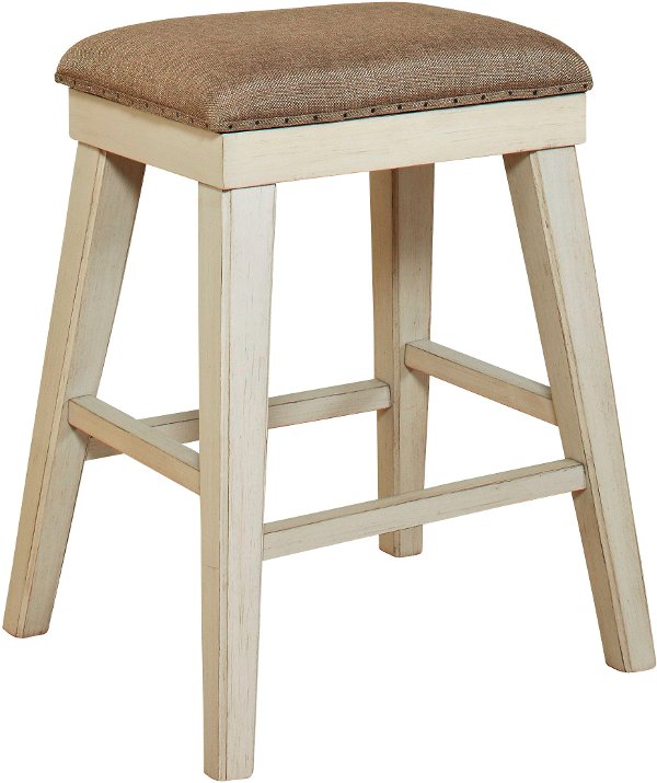 Deal Zone Dining Room Bar Stools Furniture Rc Willey Clearance White And Brown Counter Height Stool Mystic Cay