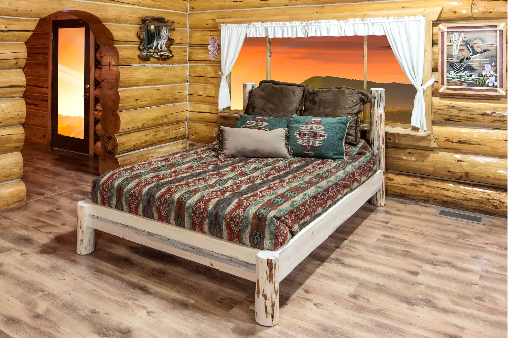 Queen Platform Bed - Montana-1